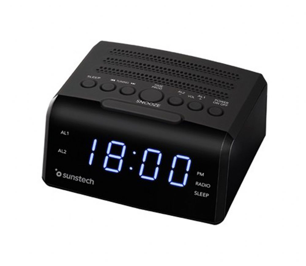 RADIO RELOJ SUNSTECH FRD35U BK